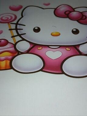Hello Kitty Pink Heart Graphic Print 2pc.